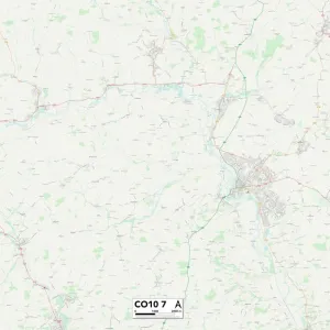 Babergh CO10 7 Map