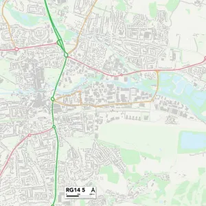 Berkshire RG14 5 Map