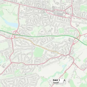 Bexley DA5 1 Map