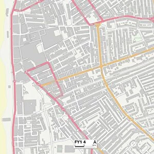 Blackpool FY1 4 Map