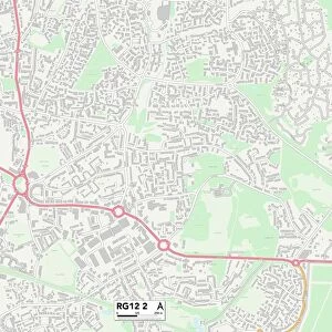 Bracknell Forest RG12 2 Map