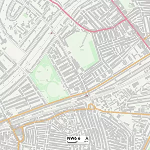 Brent NW6 6 Map