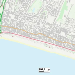 Brighton and Hove BN2 1 Map