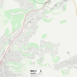 Brighton and Hove BN2 4 Map