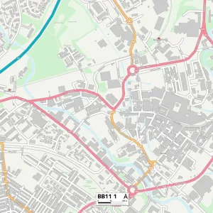 Burnley BB11 1 Map