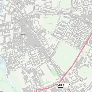 Cambridge CB1 1 Map