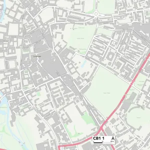 Cambridge CB1 1 Map