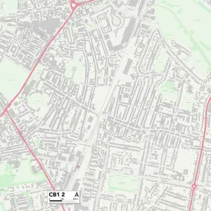 Cambridge CB1 2 Map