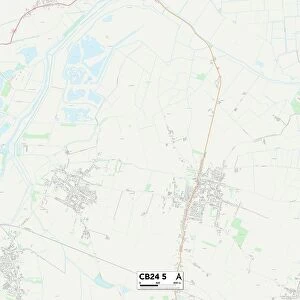 Cambridge CB24 5 Map