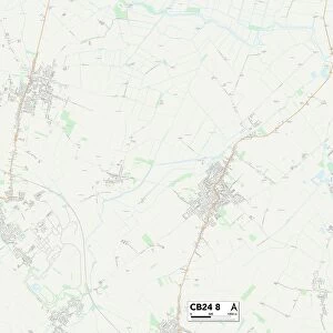 Cambridge CB24 8 Map