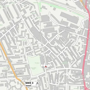 Camden NW5 3 Map