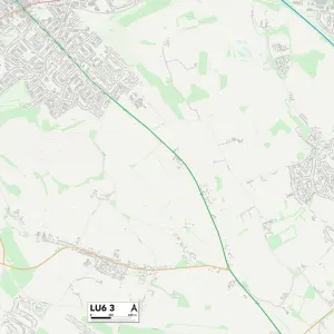 Central Bedfordshire LU6 3 Map