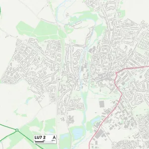 Central Bedfordshire LU7 2 Map