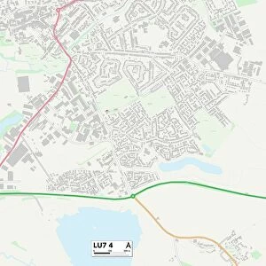 Central Bedfordshire LU7 4 Map