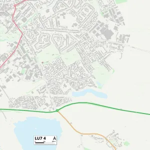 Central Bedfordshire LU7 4 Map