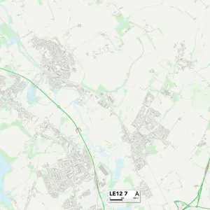 Charnwood LE12 7 Map