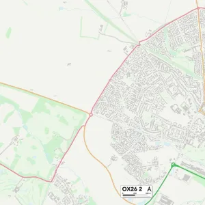 Cherwell OX26 2 Map