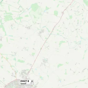 Cherwell OX27 8 Map