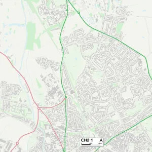 Cheshire West and Chester CH2 1 Map