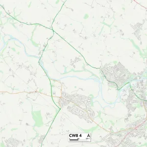 Cheshire West and Chester CW8 4 Map