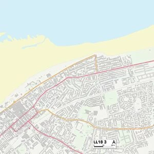 Conwy LL18 3 Map