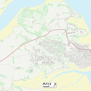 Cornwall PL11 2 Map