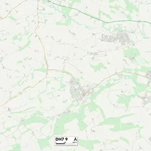 County Durham DH7 9 Map