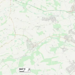 County Durham DH7 9 Map