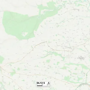 County Durham DL13 5 Map