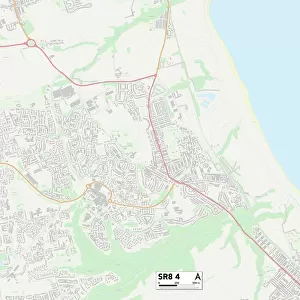 Postcode Sector Maps Collection: SR - Sunderland