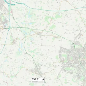 Coventry CV7 7 Map