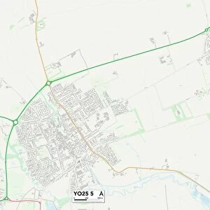East Riding of Yorkshire YO25 5 Map