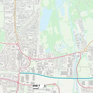 Enfield EN8 7 Map