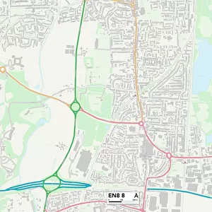Postcode Sector Maps Collection: EN - Enfield