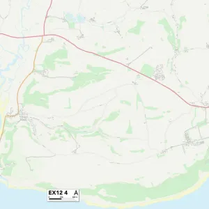 Exeter EX12 4 Map