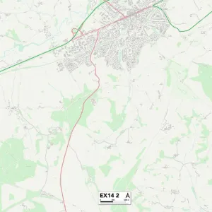 Exeter EX14 2 Map