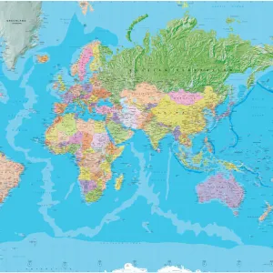 Giant World Map