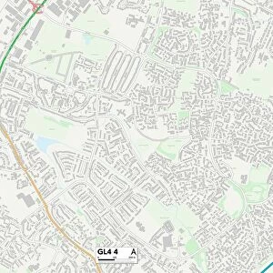 Gloucester GL4 4 Map