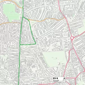 Hackney E5 8 Map