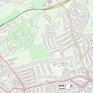Haringey N10 1 Map