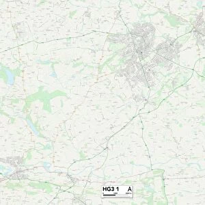 Harrogate HG3 1 Map