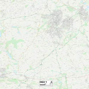 Harrogate HG3 1 Map