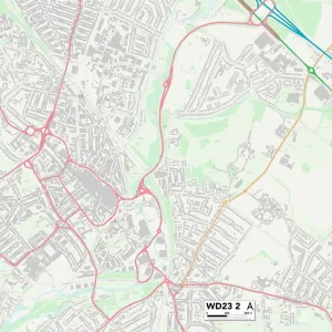 Hertsmere WD23 2 Map