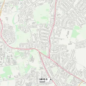 Hillingdon UB10 0 Map