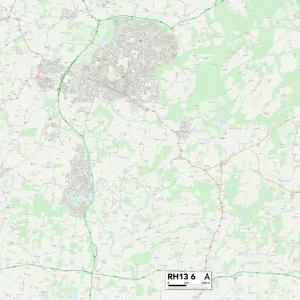 Horsham RH13 6 Map