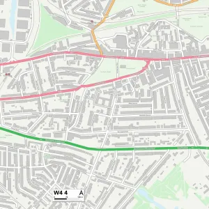 Hounslow W4 4 Map