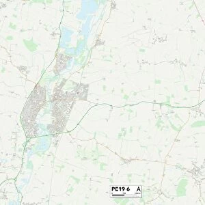 Huntingdonshire PE19 6 Map