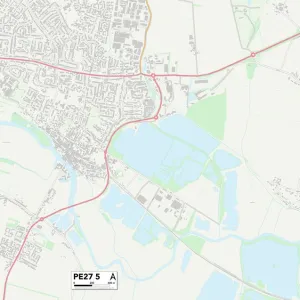 Postcode Sector Maps Collection: PE - Peterborough