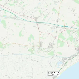 Kent CT21 4 Map