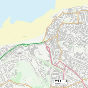 Postcode Sector Maps Collection: CT - Canterbury